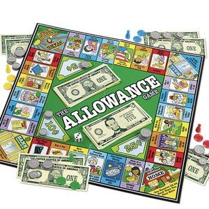 Vintage Lakeshore Learning The Allowance Board Game Educational Homeschool